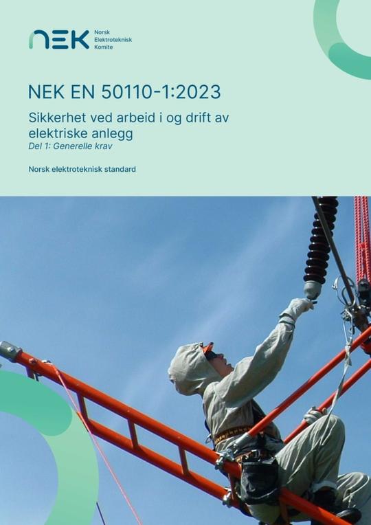 Fornybar Norge tilbyr NEK EN 50110-1: 2023